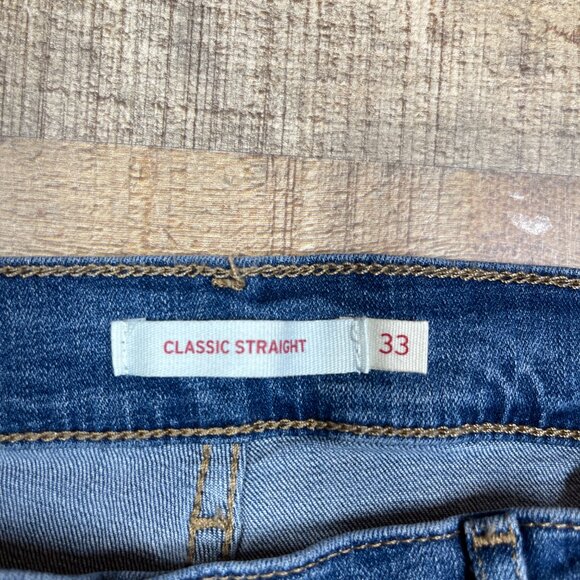 Women's Levi's Classic Fit Straight Leg Pants size 16M - Picture 3 of 4